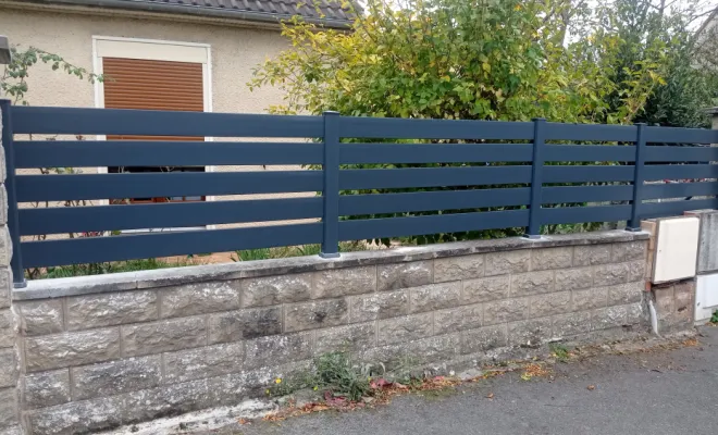 Pose de cloture + portillon , Cergy, Entreprise Dargent Laurent